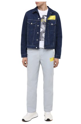 Мужская джинсовая куртка HELMUT LANG темно-синего цвета по цене 46400 руб., арт. K04DM101 | Фото 2 Мужская джинсовая куртка HELMUT LANG темно-синего цвета, арт. K04DM101 | Фото 2