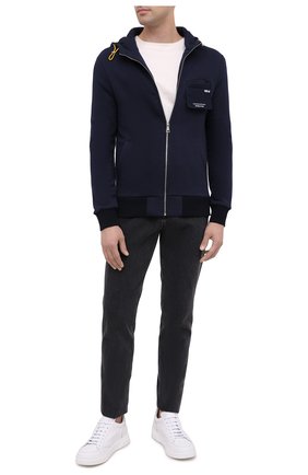 Мужская хлопковая толстовка PREMIUM MOOD DENIM SUPERIOR темно-синего цвета по цене 19100 руб., арт. F21 533SW/0NTAKE | Фото 2 Мужская хлопковая толстовка PREMIUM MOOD DENIM SUPERIOR темно-синего цвета, арт. F21 533SW/0NTAKE | Фото 2