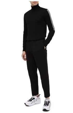 Мужской шерстяная водолазка PREMIUM MOOD DENIM SUPERIOR черного цвета по цене 13200 руб., арт. F21 568MGT02/NISSH0 | Фото 2 Мужской шерстяная водолазка PREMIUM MOOD DENIM SUPERIOR черного цвета, арт. F21 568MGT02/NISSH0 | Фото 2