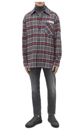 Мужской шерстяная водолазка PREMIUM MOOD DENIM SUPERIOR серого цвета по цене 13200 руб., арт. F21 568MGT03/NISSH0 | Фото 2 Мужской шерстяная водолазка PREMIUM MOOD DENIM SUPERIOR серого цвета, арт. F21 568MGT03/NISSH0 | Фото 2