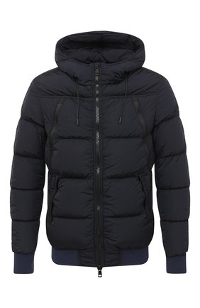Мужской пуховый бомбер PREMIUM MOOD DENIM SUPERIOR темно-синего цвета по цене 39950 руб., арт. F21 356706/TURCAS | Фото 1 Мужской пуховый бомбер PREMIUM MOOD DENIM SUPERIOR темно-синего цвета, арт. F21 356706/TURCAS | Фото 1