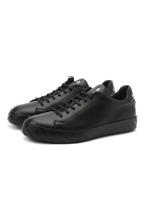 Мужские кожаные кеды PHILIPP PLEIN черного цвета по цене 49590 руб., арт. F20S MSC2825 PLE075N | Фото 1 Мужские кожаные кеды PHILIPP PLEIN черного цвета, арт. F20S MSC2825 PLE075N | Фото 1