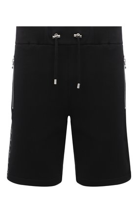 Мужские хлопковые шорты BALMAIN черного цвета по цене 48800 руб., арт. UH05634/I379 | Фото 1 Мужские хлопковые шорты BALMAIN черного цвета, арт. UH05634/I379 | Фото 1