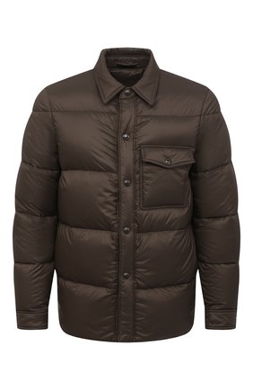 Мужская пуховая куртка TOM FORD коричневого цвета по цене 199500 руб., арт. BV060/TF0370 | Фото 1 Мужская пуховая куртка TOM FORD коричневого цвета, арт. BV060/TF0370 | Фото 1