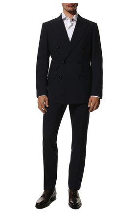 Мужская хлопковая сорочка TOM FORD белого цвета по цене 54700 руб., арт. QFT000/94S3AX | Фото 2 Мужская хлопковая сорочка TOM FORD белого цвета, арт. QFT000/94S3AX | Фото 2 (Материал внешний: Хлопок; Рукава: Длинные; Длина (для топов): Стандартные; Случай: Формальный; Стили: Классический; Манжеты: На пуговицах; Принт: Однотонные; Мужское Кросс-КТ: Сорочка-одежда; Воротник: Акула)