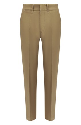 Мужские хлопковые брюки TOM FORD бежевого цвета, арт. BV141/TFP224 | Фото 1 (Длина (брюки, джинсы): Стандартные; Материал внешний: Хлопок; Случай: Повседневный; Стили: Кэжуэл; Региональные ограничения белый список (Axapta Mercury): RU)