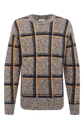Мужской шерстяной свитер DRIES VAN NOTEN бежевого цвета по цене 76300 руб., арт. 202-21234-1706 | Фото 1 Мужской шерстяной свитер DRIES VAN NOTEN бежевого цвета, арт. 202-21234-1706 | Фото 1