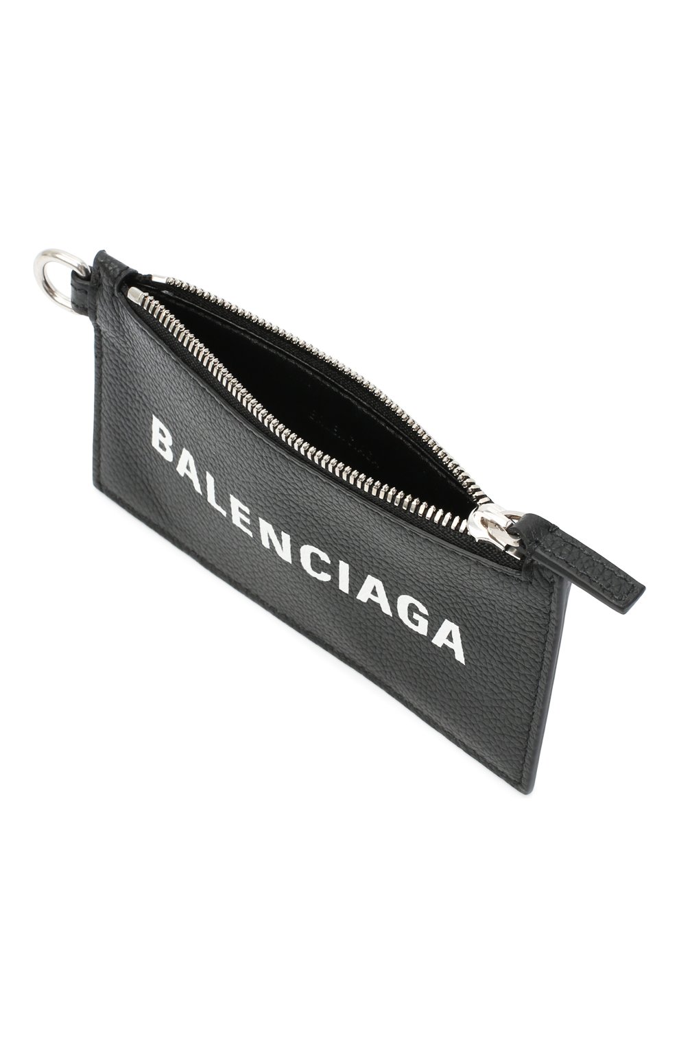 Мужской кожаный футляр для кредитных карт BALENCIAGA черного цвета по цене 22800 руб., арт. 594548/1IZI3 | Фото 3 Мужской кожаный футляр для кредитных карт BALENCIAGA черного цвета, арт. 594548/1IZI3 | Фото 3