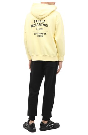 Мужской хлопковое худи STELLA MCCARTNEY желтого цвета по цене 53150 руб., арт. 601846/SMP83 | Фото 2 Мужской хлопковое худи STELLA MCCARTNEY желтого цвета, арт. 601846/SMP83 | Фото 2
