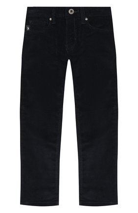 Детские джинсы EMPORIO ARMANI синего цвета по цене 11900 руб., арт. 6H4J06/4N4TZ | Фото 1 Детские джинсы EMPORIO ARMANI синего цвета, арт. 6H4J06/4N4TZ | Фото 1