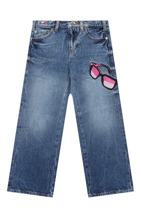 Детские джинсы EMPORIO ARMANI синего цвета по цене 20650 руб., арт. 6H3J33/2DA2Z | Фото 1 Детские джинсы EMPORIO ARMANI синего цвета, арт. 6H3J33/2DA2Z | Фото 1 (Материал внешний: Хлопок; Кросс-КТ: джинсы; Региональные ограничения белый список (Axapta Mercury): RU; Детали: Потертости, Декор; Ростовка одежда: 10 - 11 лет | 140 - 146см, 13 - 15 лет | 158 см, 16 лет | 164 см, 4 года | 104 см, 5 лет | 110 см, 6 лет | 116 см, 7 лет | 122 см, 8 лет | 128 см, 9 лет | 134 см)