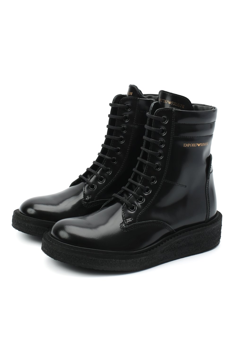 Кожаные ботинки Emporio Armani XYN005/X0I40/28-34
