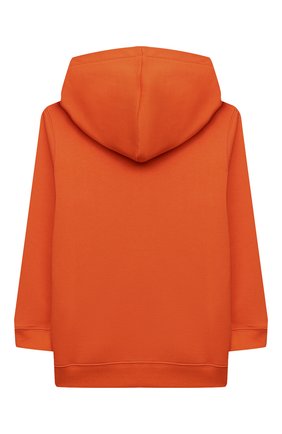 Детский хлопковая толстовка с капюшоном ACNE STUDIOS оранжевого цвета по цене 11900 руб., арт. DI0004 | Фото 2 Детский хлопковая толстовка с капюшоном ACNE STUDIOS оранжевого цвета, арт. DI0004 | Фото 2 (Материал внешний: Хлопок; Рукава: Длинные; Девочки Кросс-КТ: Толстовка-одежда; Кросс-КТ: Спорт)