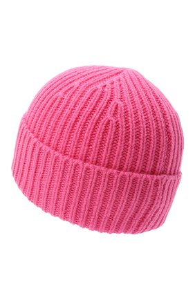 Детского шерстяная шапка ACNE STUDIOS розового цвета по цене 4655 руб., арт. D40001 | Фото 2 Детского шерстяная шапка ACNE STUDIOS розового цвета, арт. D40001 | Фото 2