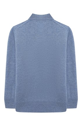 Детский шерстяной кардиган ACNE STUDIOS голубого цвета по цене 11050 руб., арт. D60006 | Фото 2 Детский шерстяной кардиган ACNE STUDIOS голубого цвета, арт. D60006 | Фото 2 (Рукава: Длинные; Материал внешний: Шерсть; Девочки Кросс-КТ: Кардиган-одежда)
