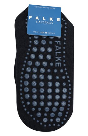 Детские носки из хлопка и шерсти FALKE темно-синего цвета, арт. 10500. | Фото 1 (Материал: Текстиль, Хлопок; Региональные ограничения белый список (Axapta Mercury): RU; Кросс-КТ: Носки)