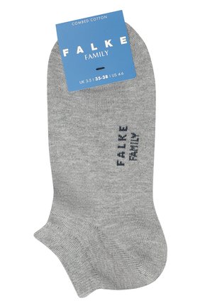 Детские носки FALKE серого цвета, арт. 10631. | Фото 1 (Материал: Хлопок, Текстиль; Региональные ограничения белый список (Axapta Mercury): RU; Кросс-КТ: Носки)