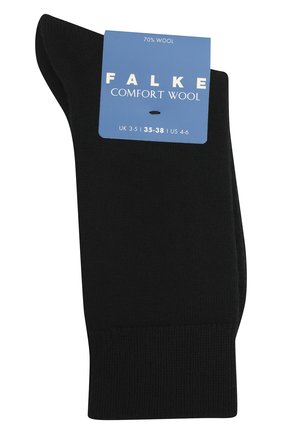Детские носки FALKE черного цвета по цене 1530 руб., арт. 10488. | Фото 1 Детские носки FALKE черного цвета, арт. 10488. | Фото 1