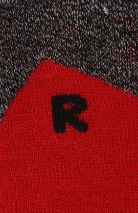 Детские носки FALKE красного цвета, арт. 10450. | Фото 2 (Материал: Текстиль, Синтетический материал, Пластик; Кросс-КТ: Носки)