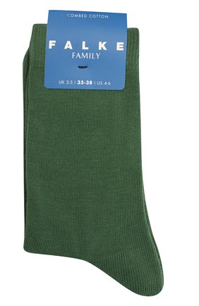 Детские носки FALKE зеленого цвета, арт. 10645. | Фото 1 (Материал: Хлопок, Текстиль; Кросс-КТ: Носки)