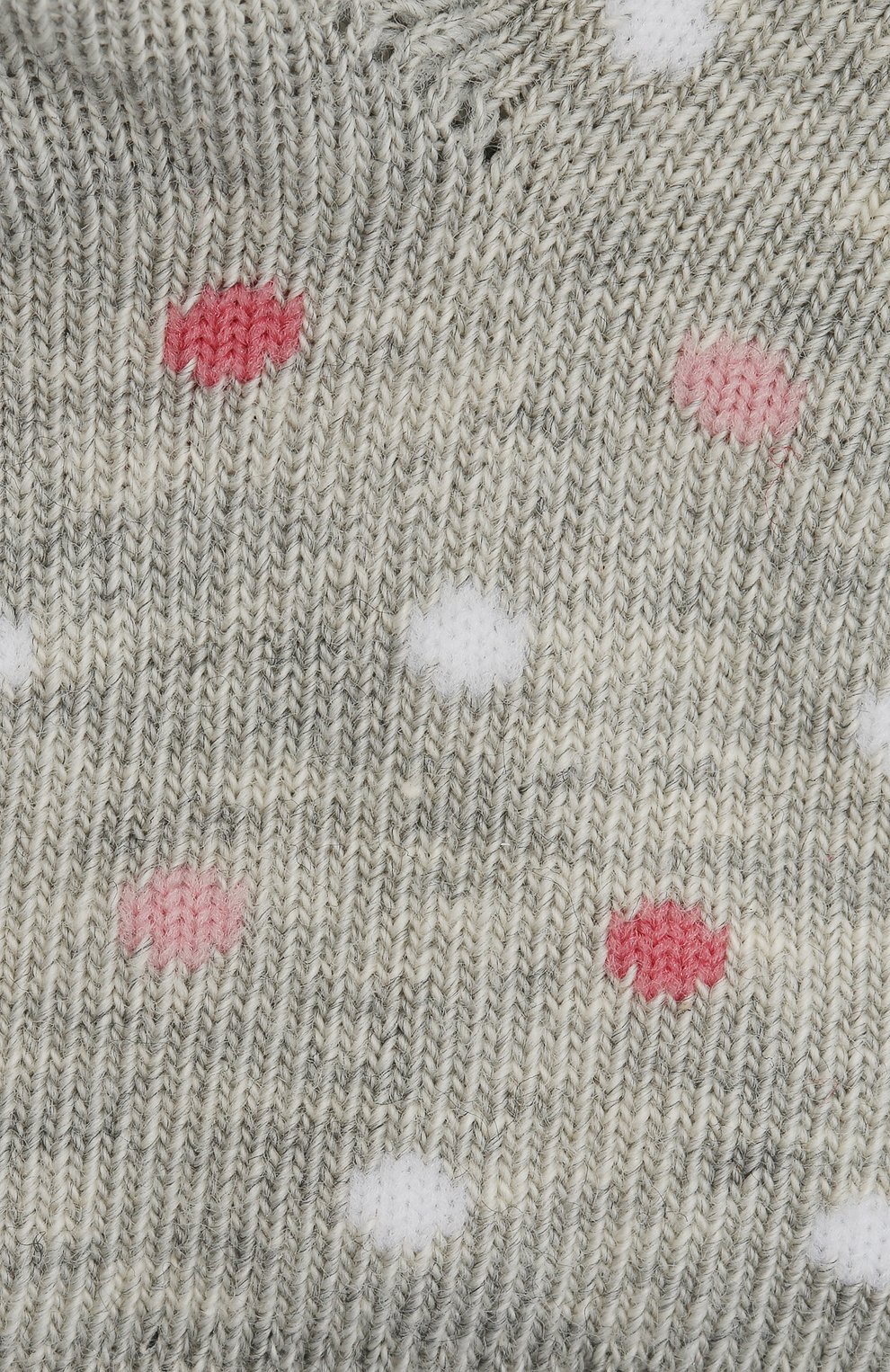 Детские хлопковые носки FALKE серого цвета, арт. 12090. | Фото 2 (Материал: Текстиль, Хлопок)