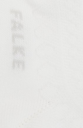 Детские хлопковые носки FALKE белого цвета, арт. 12120. | Фото 2 (Материал: Хлопок, Текстиль)