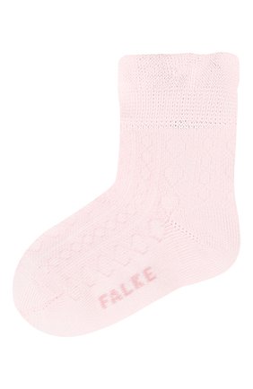 Детские хлопковые носки FALKE светло-розового цвета по цене 1250 руб., арт. 12120. | Фото 1 Детские хлопковые носки FALKE светло-розового цвета, арт. 12120. | Фото 1
