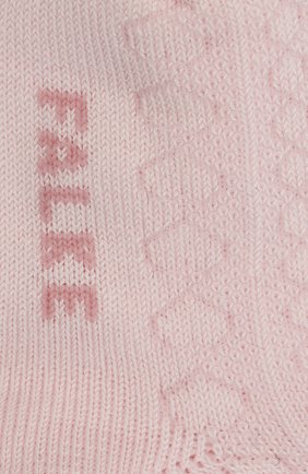 Детские хлопковые носки FALKE светло-розового цвета по цене 1250 руб., арт. 12120. | Фото 2 Детские хлопковые носки FALKE светло-розового цвета, арт. 12120. | Фото 2