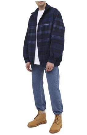 Мужские кожаные ботинки jc x timberland JIMMY CHOO бежевого цвета по цене 126000 руб., арт. JC X TIMBERLAND/M/TNCL | Фото 2 Мужские кожаные ботинки jc x timberland JIMMY CHOO бежевого цвета, арт. JC X TIMBERLAND/M/TNCL | Фото 2