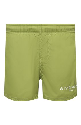Детского плавки-шорты GIVENCHY зеленого цвета по цене 29950 руб., арт. BMA0061Y5N | Фото 1 Детского плавки-шорты GIVENCHY зеленого цвета, арт. BMA0061Y5N | Фото 1
