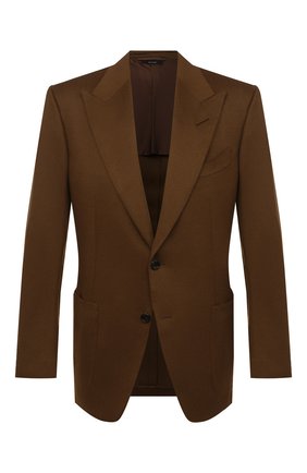 Мужской кашемировый пиджак TOM FORD светло-коричневого цвета по цене 364000 руб., арт. Q29R12/15HA40 | Фото 1 Мужской кашемировый пиджак TOM FORD светло-коричневого цвета, арт. Q29R12/15HA40 | Фото 1