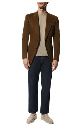 Мужской кашемировый пиджак TOM FORD светло-коричневого цвета по цене 364000 руб., арт. Q29R12/15HA40 | Фото 2 Мужской кашемировый пиджак TOM FORD светло-коричневого цвета, арт. Q29R12/15HA40 | Фото 2