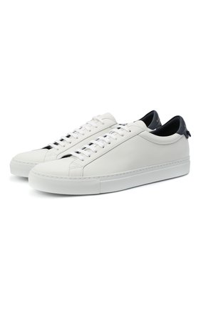 Мужские кожаные кеды urban street GIVENCHY белого цвета по цене 37500 руб., арт. BH0002H0FS | Фото 1 Мужские кожаные кеды urban street GIVENCHY белого цвета, арт. BH0002H0FS | Фото 1