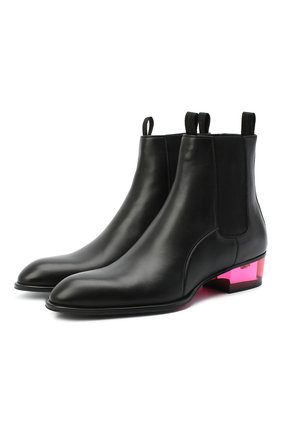 Мужские кожаные челси abbey plexy GIUSEPPE ZANOTTI DESIGN черного цвета по цене 99500 руб., арт. IU00011/003 | Фото 1 Мужские кожаные челси abbey plexy GIUSEPPE ZANOTTI DESIGN черного цвета, арт. IU00011/003 | Фото 1