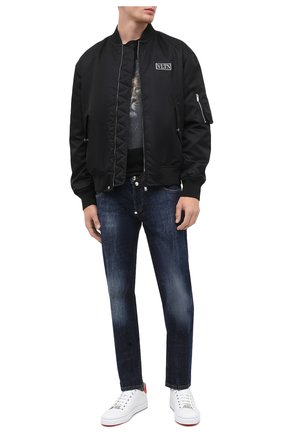 Мужские кожаные кеды PHILIPP PLEIN белого цвета по цене 55855 руб., арт. F20S MSC2816 PLE045N | Фото 2 Мужские кожаные кеды PHILIPP PLEIN белого цвета, арт. F20S MSC2816 PLE045N | Фото 2