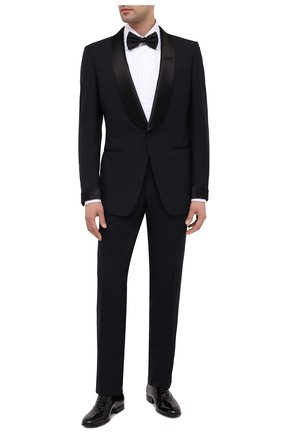 Мужской шерстяной смокинг TOM FORD темно-синего цвета по цене 343000 руб., арт. Q22R13/21Y74V | Фото 1 Мужской шерстяной смокинг TOM FORD темно-синего цвета, арт. Q22R13/21Y74V | Фото 1