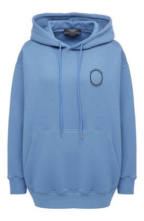 Женский хлопковое худи STELLA MCCARTNEY голубого цвета по цене 54300 руб., арт. 601846/SMP83 | Фото 1 Женский хлопковое худи STELLA MCCARTNEY голубого цвета, арт. 601846/SMP83 | Фото 1