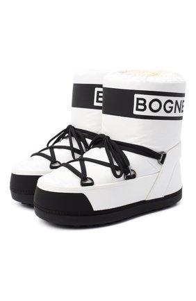 Женские сапоги BOGNER черно-белого цвета по цене 25750 руб., арт. 303-1524/TR0IS VALLEES 21 | Фото 1 Женские сапоги BOGNER черно-белого цвета, арт. 303-1524/TR0IS VALLEES 21 | Фото 1