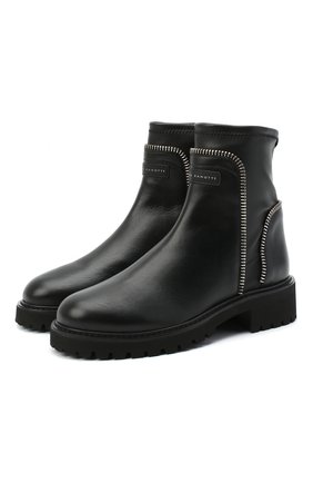 Женские кожаные ботинки rodger GIUSEPPE ZANOTTI DESIGN черного цвета по цене 68150 руб., арт. I070011/001 | Фото 1 Женские кожаные ботинки rodger GIUSEPPE ZANOTTI DESIGN черного цвета, арт. I070011/001 | Фото 1