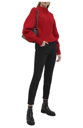 Женские кожаные ботинки rodger GIUSEPPE ZANOTTI DESIGN черного цвета по цене 68150 руб., арт. I070011/001 | Фото 2 Женские кожаные ботинки rodger GIUSEPPE ZANOTTI DESIGN черного цвета, арт. I070011/001 | Фото 2