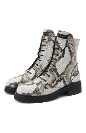 Женские кожаные ботинки GIUSEPPE ZANOTTI DESIGN серого цвета по цене 83150 руб., арт. I070035/002 | Фото 1 Женские кожаные ботинки GIUSEPPE ZANOTTI DESIGN серого цвета, арт. I070035/002 | Фото 1