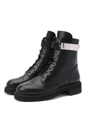Женские кожаные ботинки alexa GIUSEPPE ZANOTTI DESIGN черного цвета по цене 72200 руб., арт. I970002/012 | Фото 1 Женские кожаные ботинки alexa GIUSEPPE ZANOTTI DESIGN черного цвета, арт. I970002/012 | Фото 1