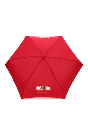 Женский складной зонт MOSCHINO красного цвета по цене 7390 руб., арт. 8014-SUPERMINI | Фото 1 Женский складной зонт MOSCHINO красного цвета, арт. 8014-SUPERMINI | Фото 1