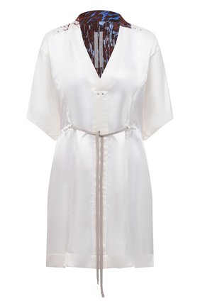 Женское платье из вискозы RICK OWENS белого цвета по цене 95050 руб., арт. RP20F2563/KL | Фото 1 Женское платье из вискозы RICK OWENS белого цвета, арт. RP20F2563/KL | Фото 1