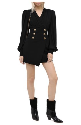 Женские кожаные ботильоны bear 65 JIMMY CHOO черного цвета по цене 73900 руб., арт. BEAR 65/XYZ | Фото 2 Женские кожаные ботильоны bear 65 JIMMY CHOO черного цвета, арт. BEAR 65/XYZ | Фото 2