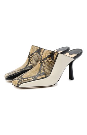 Женские кожаные мюли marcel 85 JIMMY CHOO кремвого цвета по цене 59950 руб., арт. MARCEL 85/ZZF | Фото 1 Женские кожаные мюли marcel 85 JIMMY CHOO кремвого цвета, арт. MARCEL 85/ZZF | Фото 1