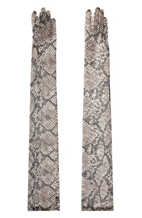 Женские перчатки DRIES VAN NOTEN белого цвета по цене 23200 руб., арт. 202-10103-701 | Фото 2 Женские перчатки DRIES VAN NOTEN белого цвета, арт. 202-10103-701 | Фото 2