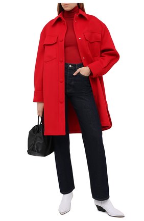 Женская водолазка из вискозы STELLA MCCARTNEY красного цвета по цене 51500 руб., арт. 601794/S2076 | Фото 2 Женская водолазка из вискозы STELLA MCCARTNEY красного цвета, арт. 601794/S2076 | Фото 2