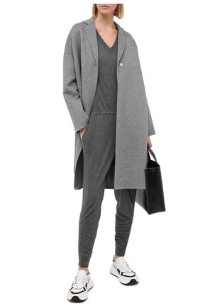 Женский шерстяной комбинезон STELLA MCCARTNEY серого цвета по цене 114000 руб., арт. 601768/S2207 | Фото 2 Женский шерстяной комбинезон STELLA MCCARTNEY серого цвета, арт. 601768/S2207 | Фото 2