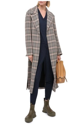 Женский шерстяной комбинезон STELLA MCCARTNEY синего цвета по цене 114000 руб., арт. 601768/S2207 | Фото 2 Женский шерстяной комбинезон STELLA MCCARTNEY синего цвета, арт. 601768/S2207 | Фото 2